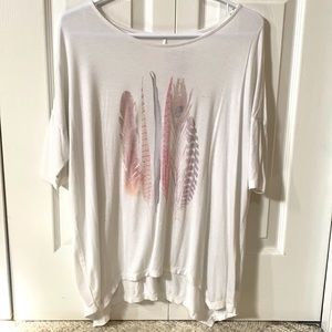 2/$25 American Eagle Soft & Sexy White Top